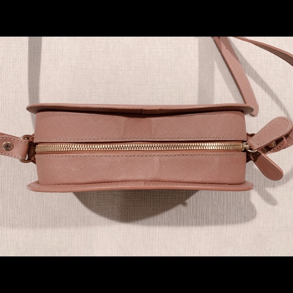 A.P.C. Saffiano Half Moon Bag Sac Demi-Lune - Picture 7 of 11